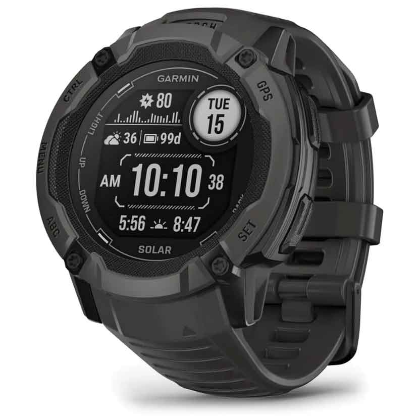 Produktbild von Garmin Instinct 2X Solar GPS Smartwatch Standard Edition - graphit