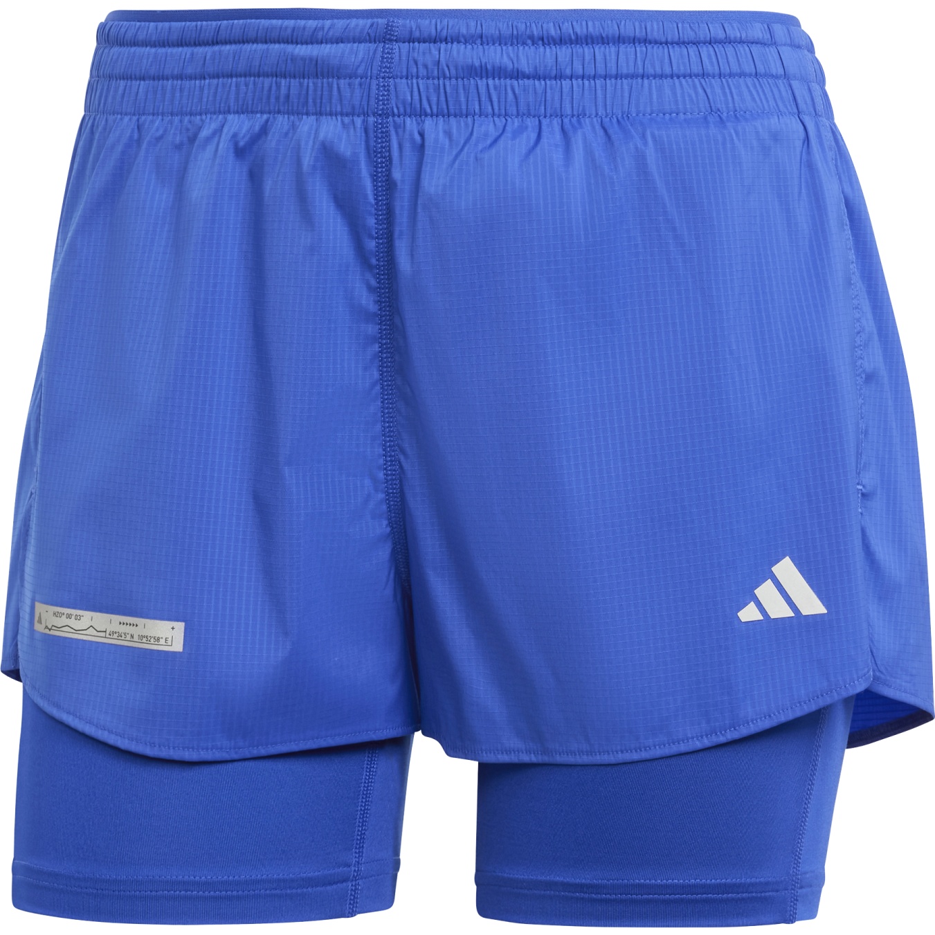 adidas Pantaloncini Donna Ultimate 2 In 1 semi lucid blue IT3450 BIKE24