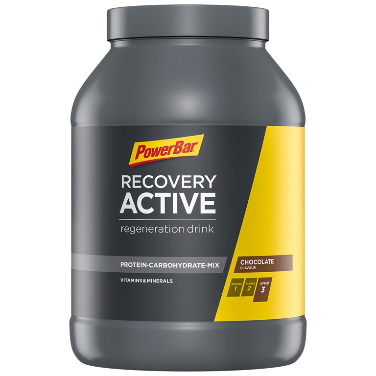 Productfoto van Powerbar Recovery Active - Carbohydrate Protein Beverage Powder - 1210g