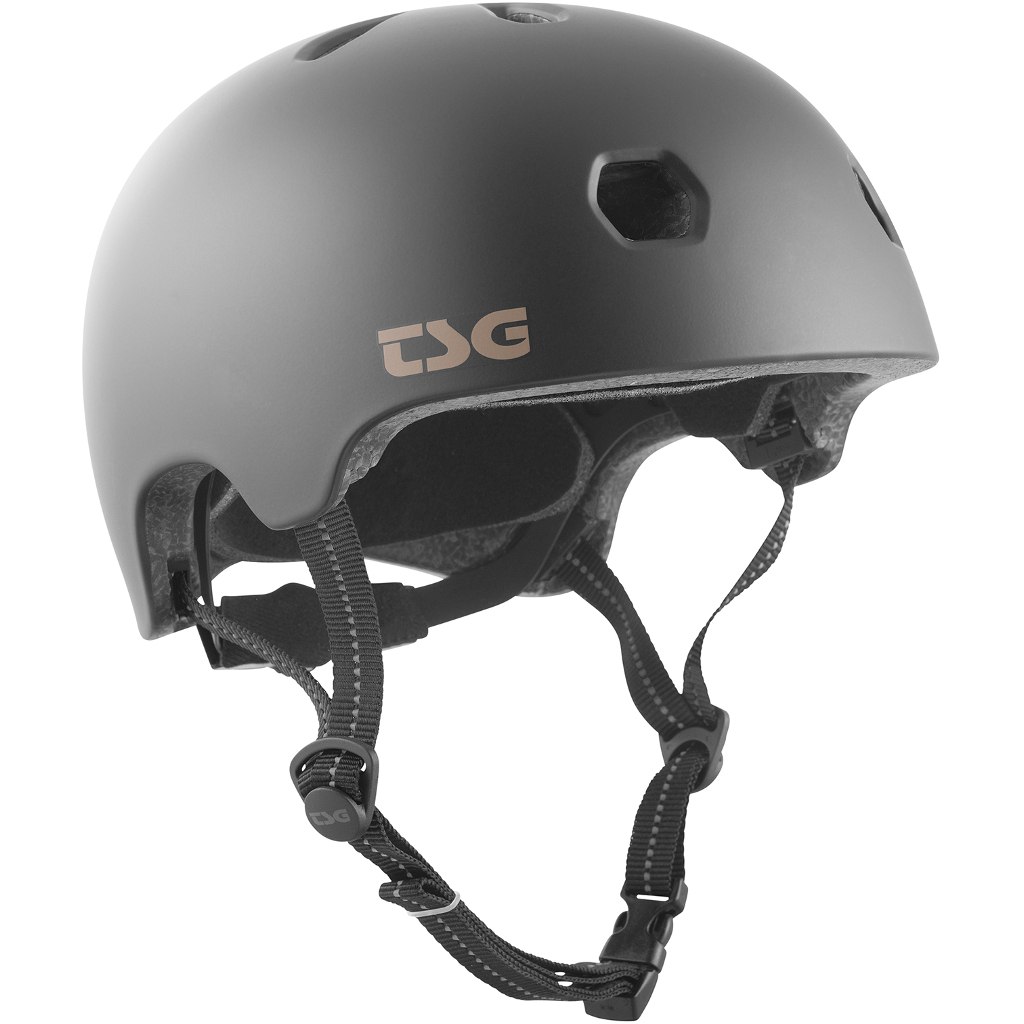 Productfoto van TSG Meta Solid Color Helm - satin black
