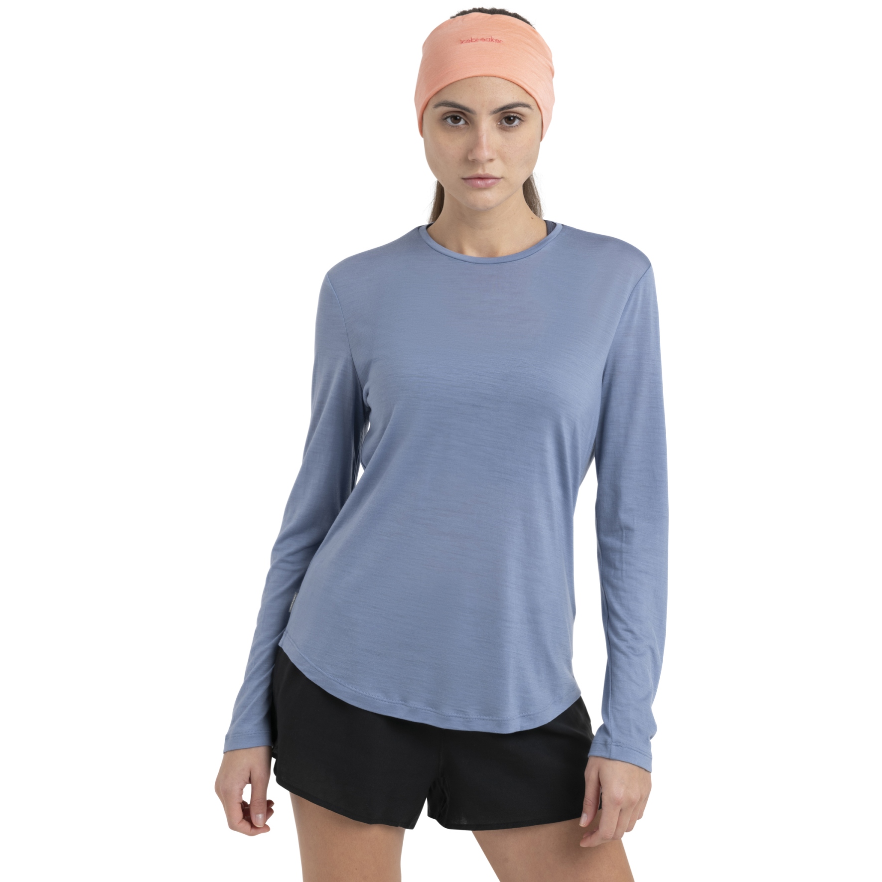 Image de Icebreaker T-Shirt Manches Longues Femme - Merino 125 Cool-Lite™ Sphere III - Kyanite