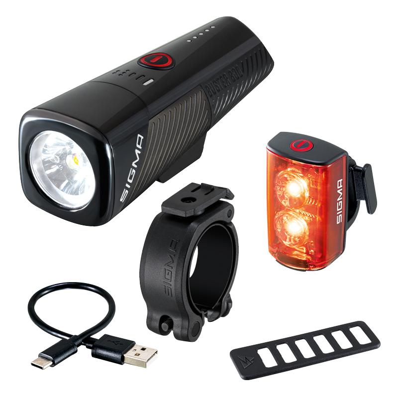 Picture of SIGMA Buster 800 Front Light + RL 80 Rear Light
