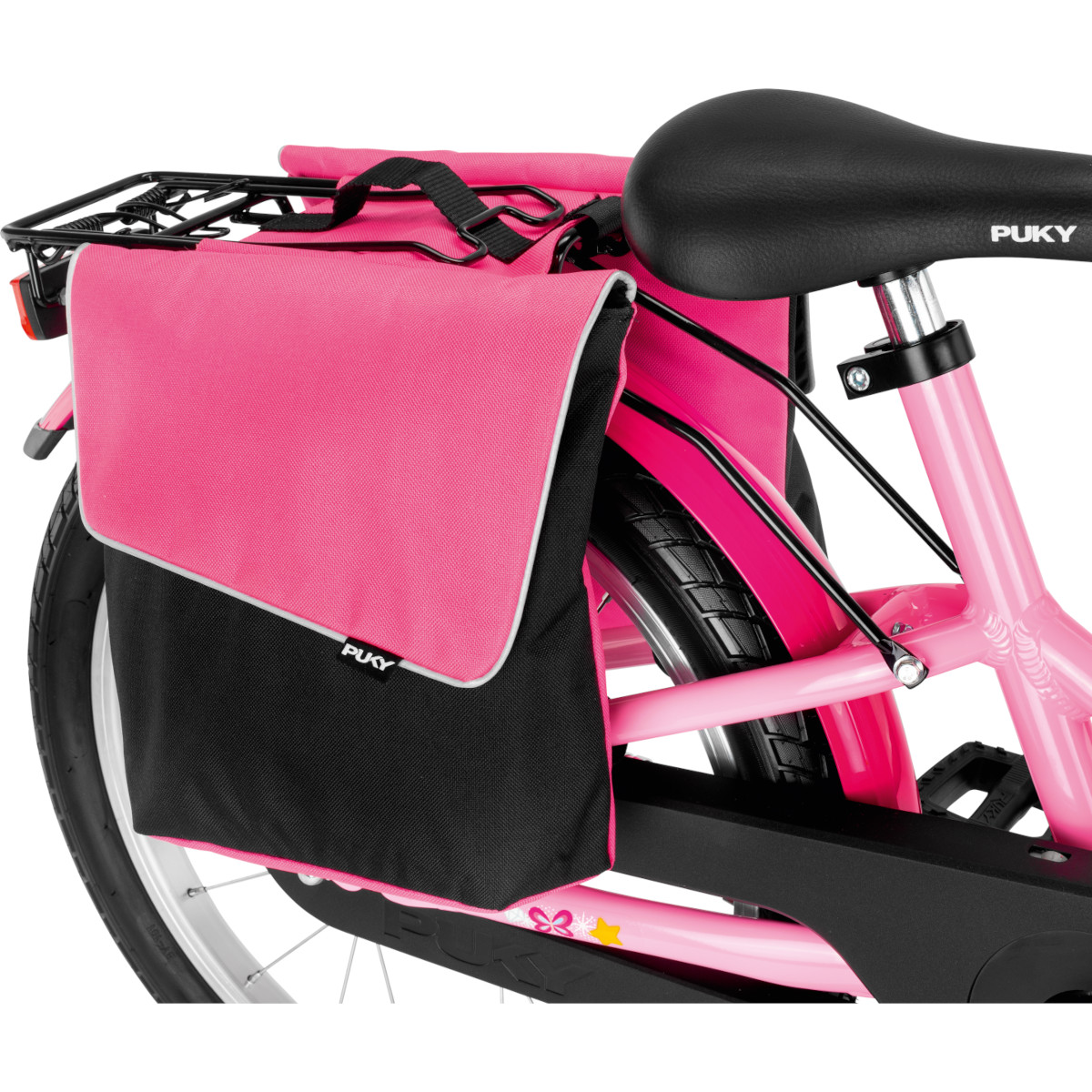 Produktbild von Puky DT 3 Doppeltasche für Gepäckträger - pink