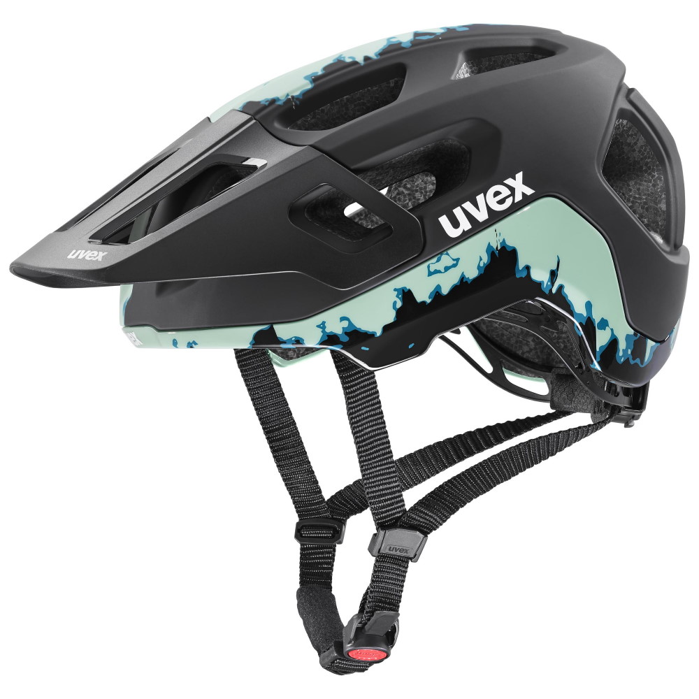Produktbild von Uvex react Helm - jade-schwarz matt 2024