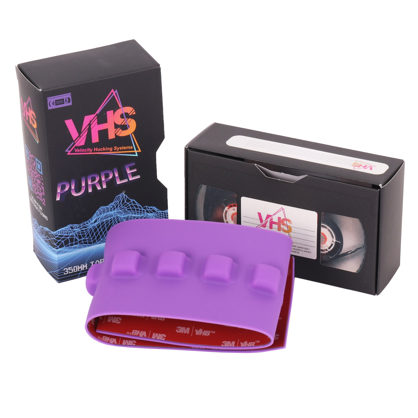 Productfoto van Velocity Hucking Systems VHS 2.0 Slapper Tape Chainstay Guard - purple