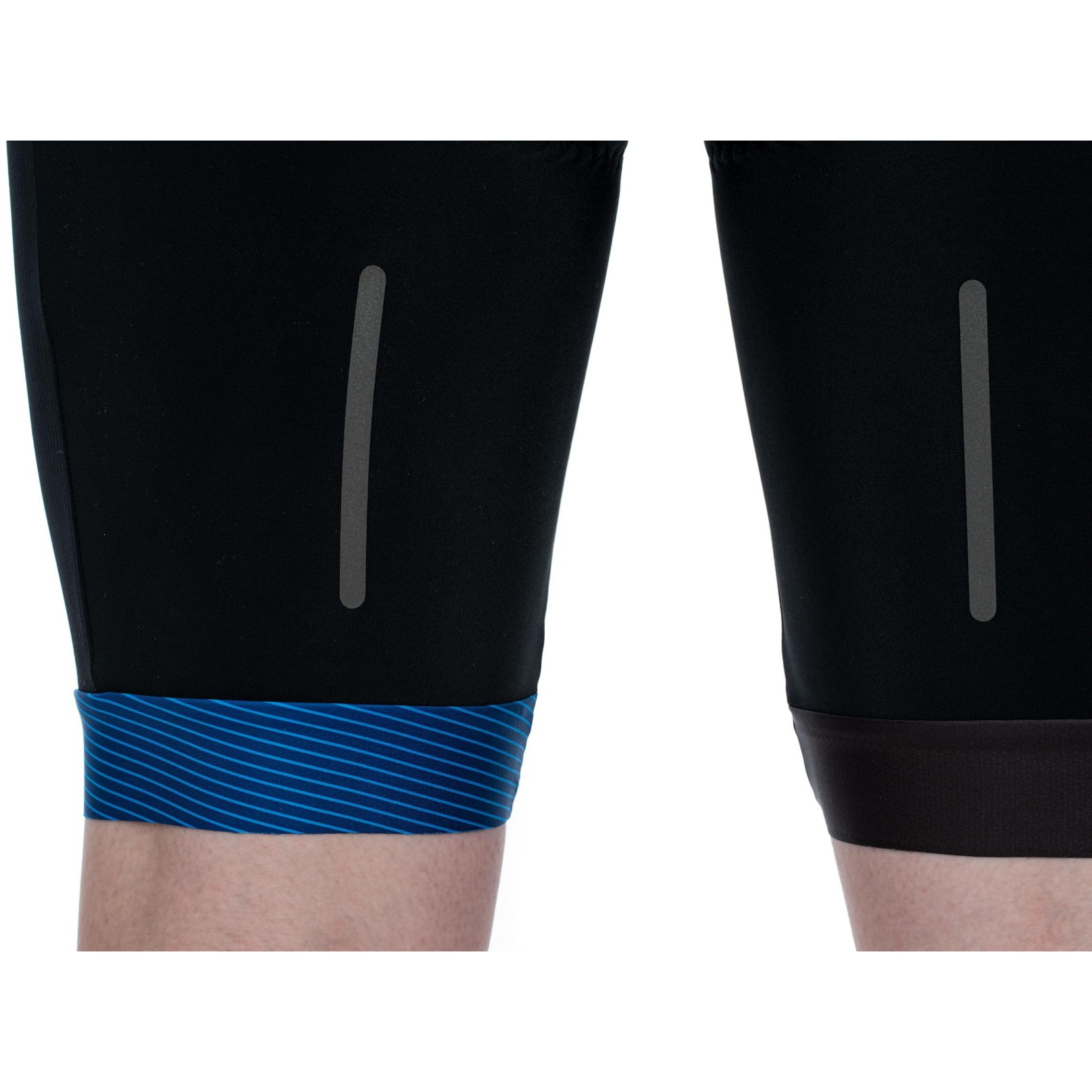 CUBE Salopette Ciclismo Corta Uomo - TEAMLINE - black´n´blue