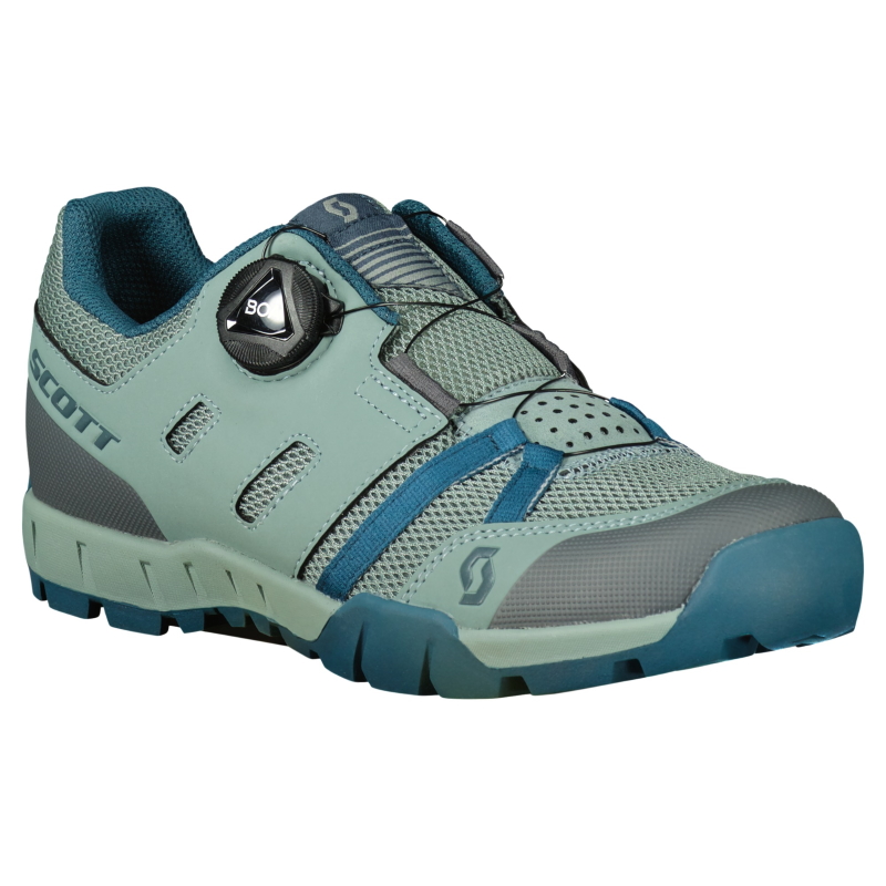 Scarpe MTB Scott Sport Crus-r Flat Lace – Suola Gomma, Chiusura Stringata – Taglia EU 44 – Larghezza Normale