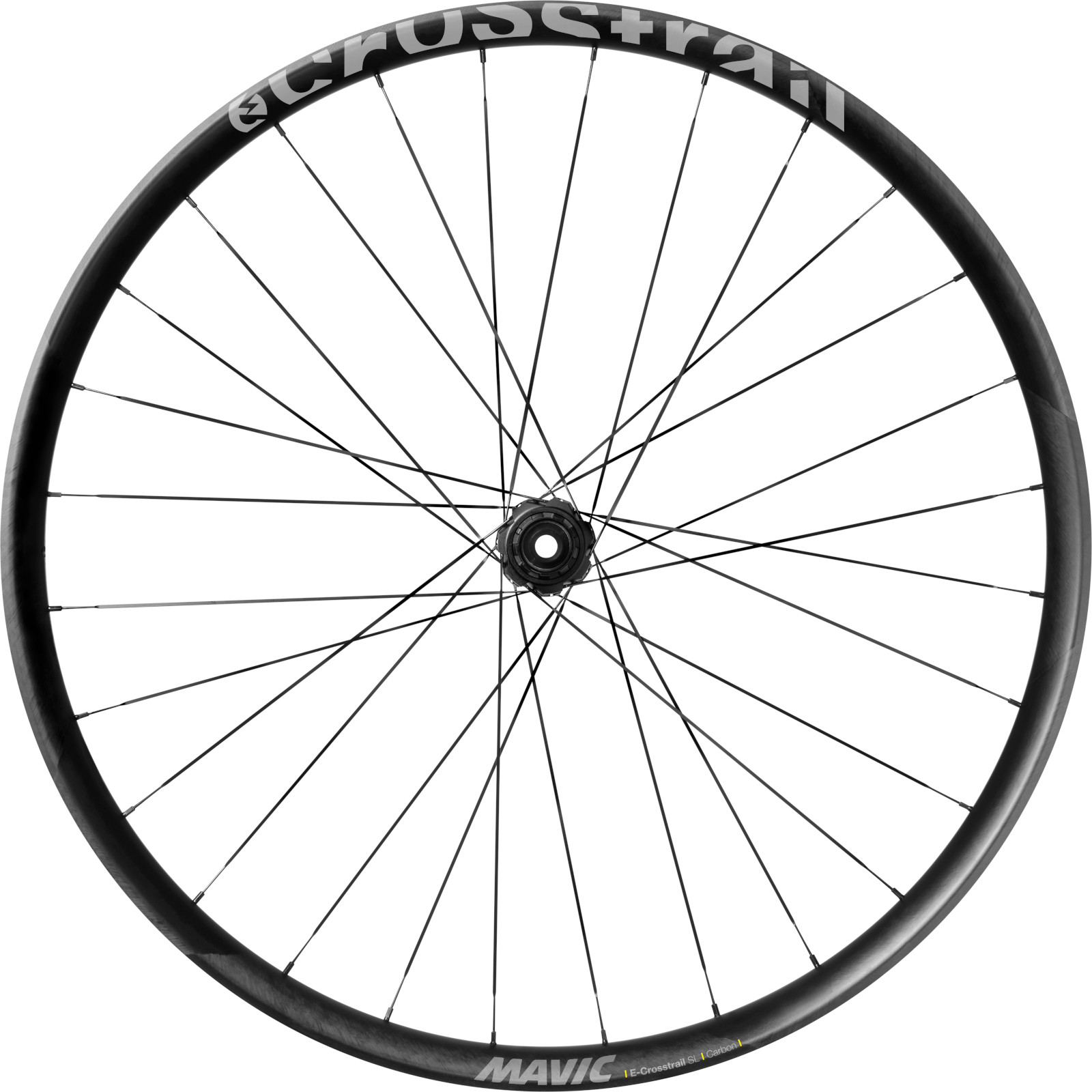 Picture of Mavic E-Crosstrail SL Carbon Rear Wheel - 29&quot; | Carbon | Hookless | Centerlock - 12x148mm Boost - Micro Spline