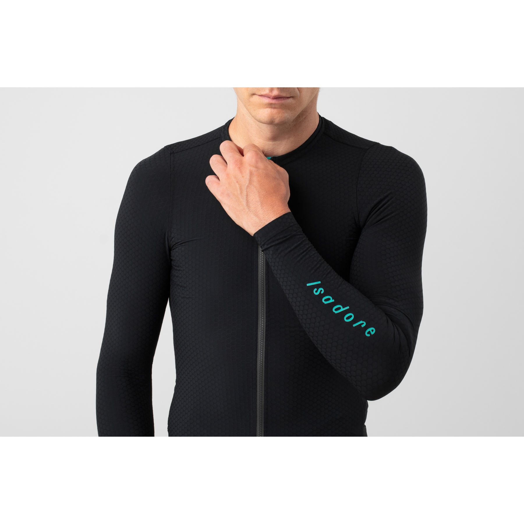 Isadore Echelon Aero Cycling Longsleeve Jersey Men - Anthracite