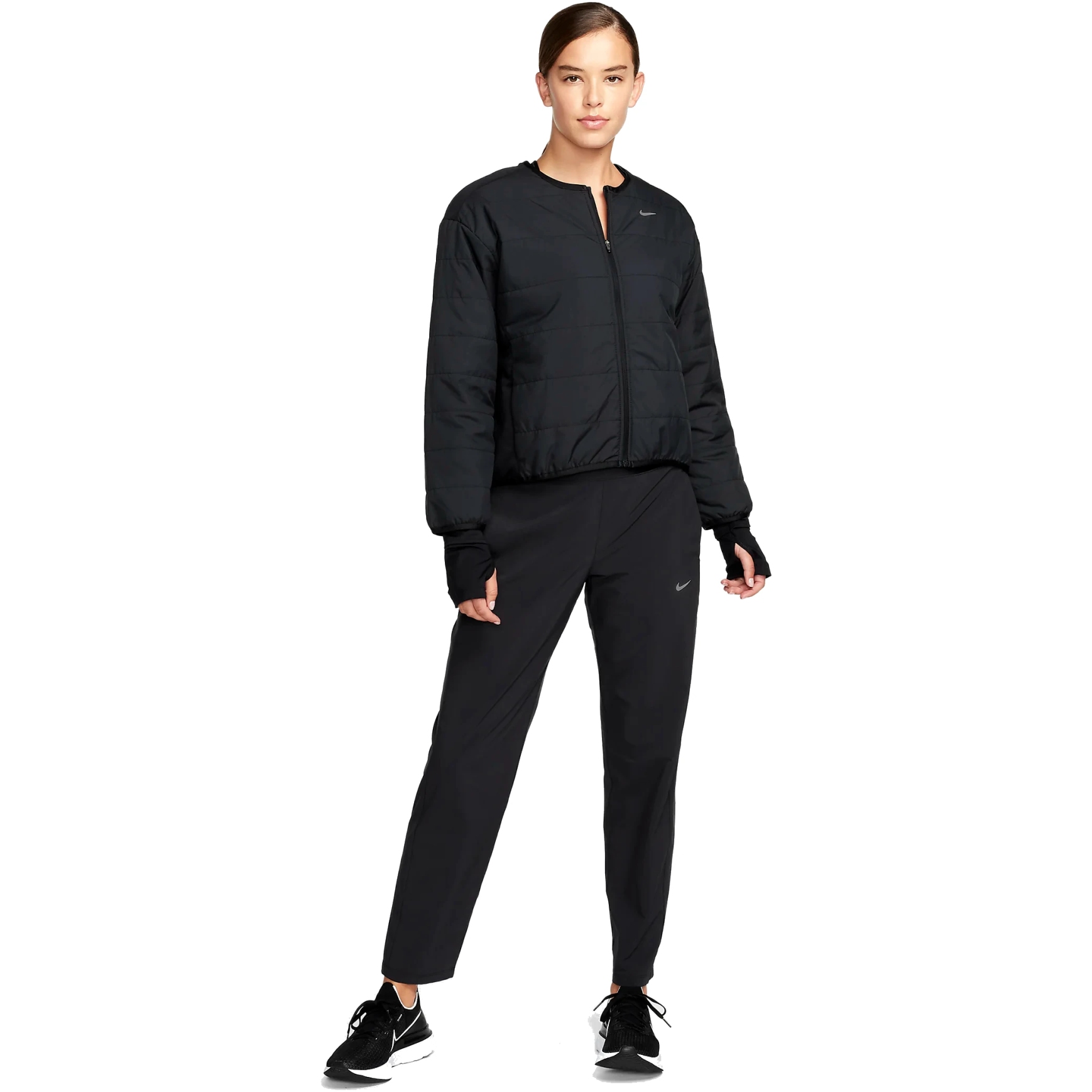 Nike women's windrunner discount metallic running jacket