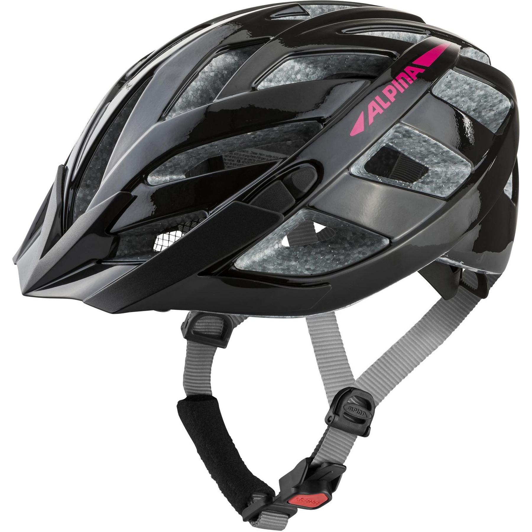 Produktbild von Alpina Panoma 2.0 Helm - black-pink gloss