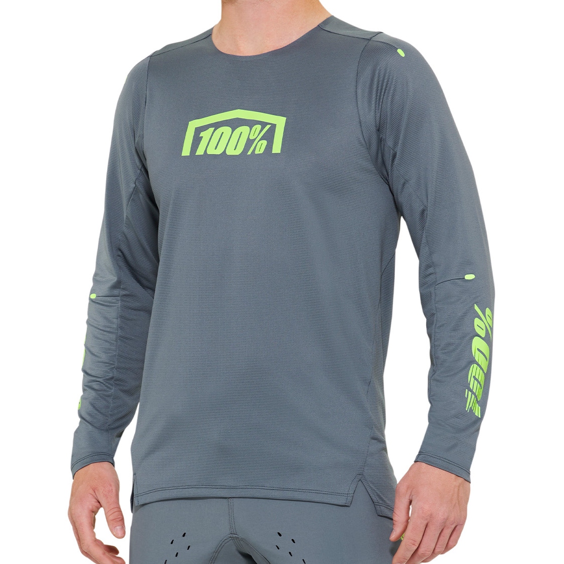 Picture of 100% R-Core X Long Sleeve Jersey Men - grey