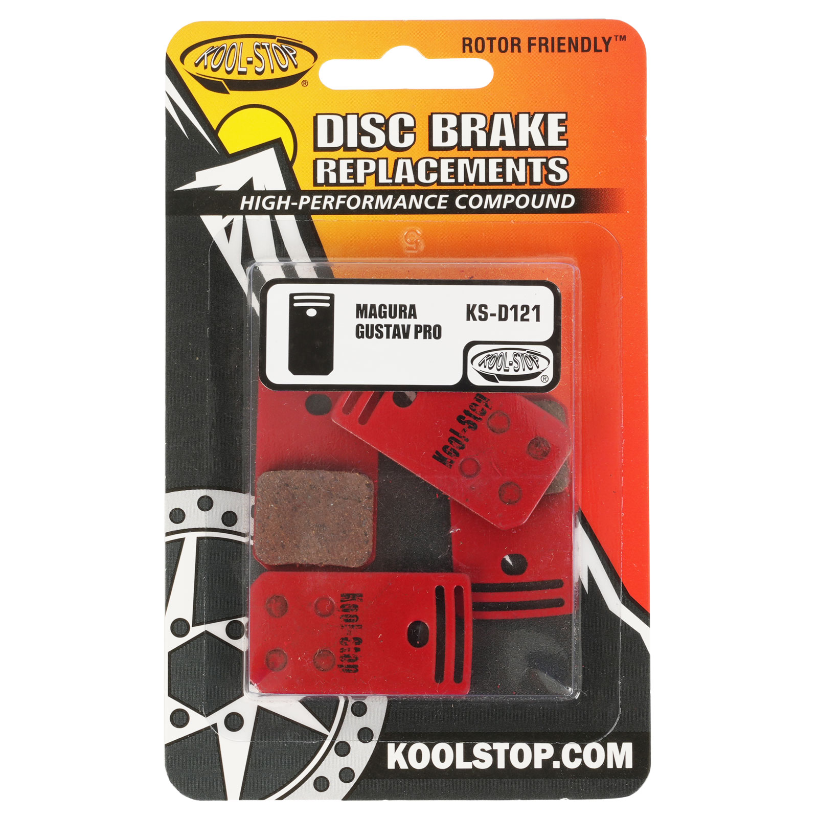 Produktbild von Kool Stop Scheibenbremsbeläge - Organic | für Magura Gustav Pro - KS-D121