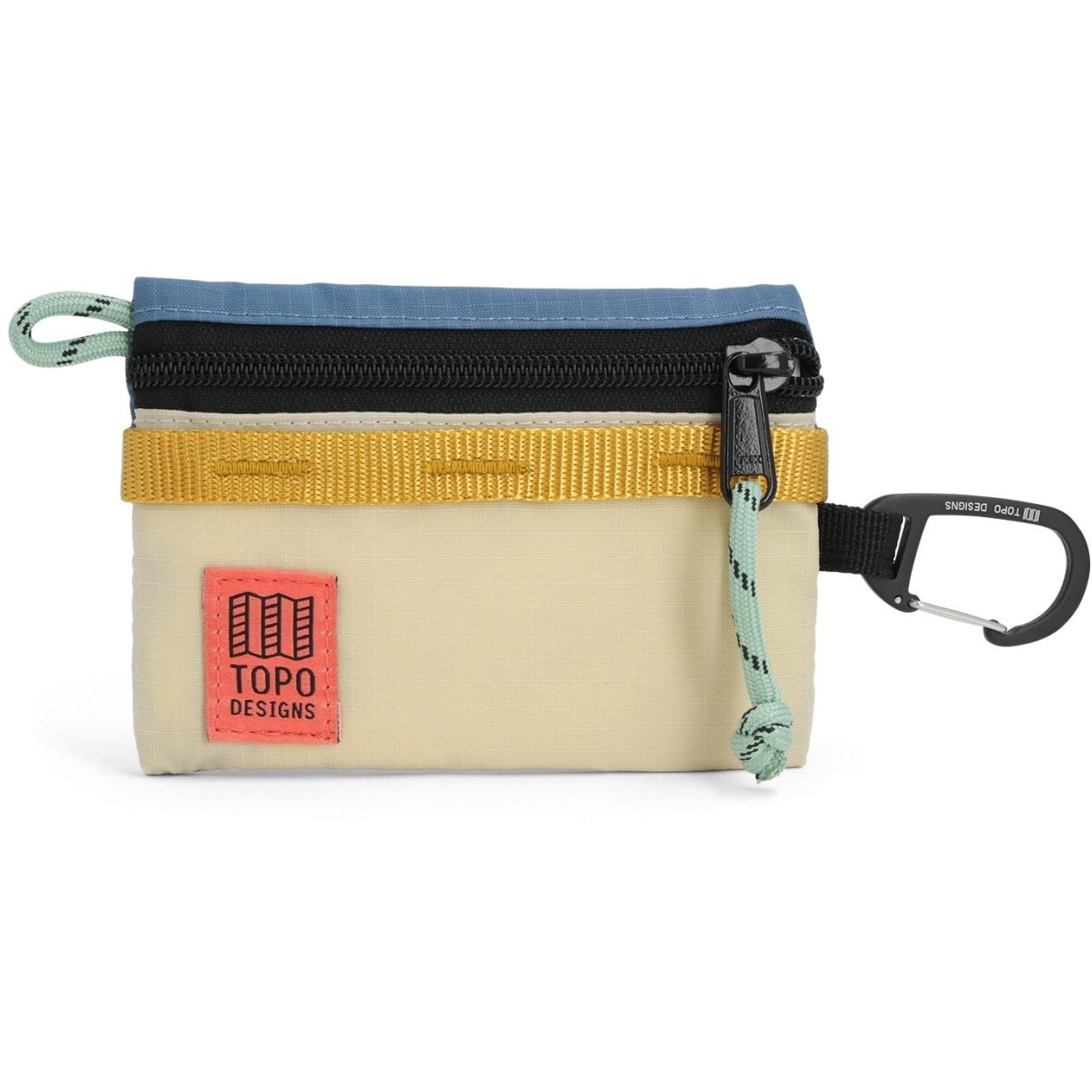 Produktbild von Topo Designs Mountain Zubehörtasche - Stone Blue/Bone White