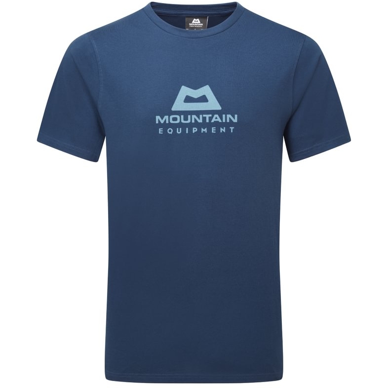 Productfoto van Mountain Equipment Emblem T-Shirt Heren ME-007964 - denim blue