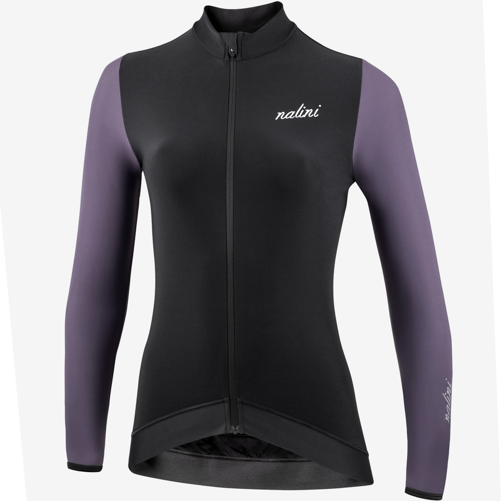 Produktbild von Nalini Wrap Langarmtrikot Damen - black/dusty purple 4000