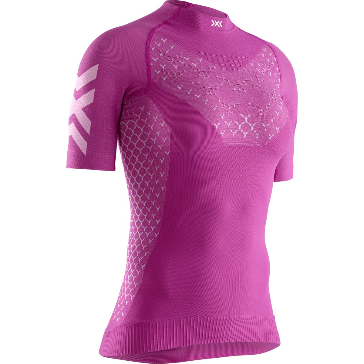 Produktbild von X-Bionic TWYCE 4.0 Run Kurzarm-Laufshirt für Damen - twyce purple/arctic white