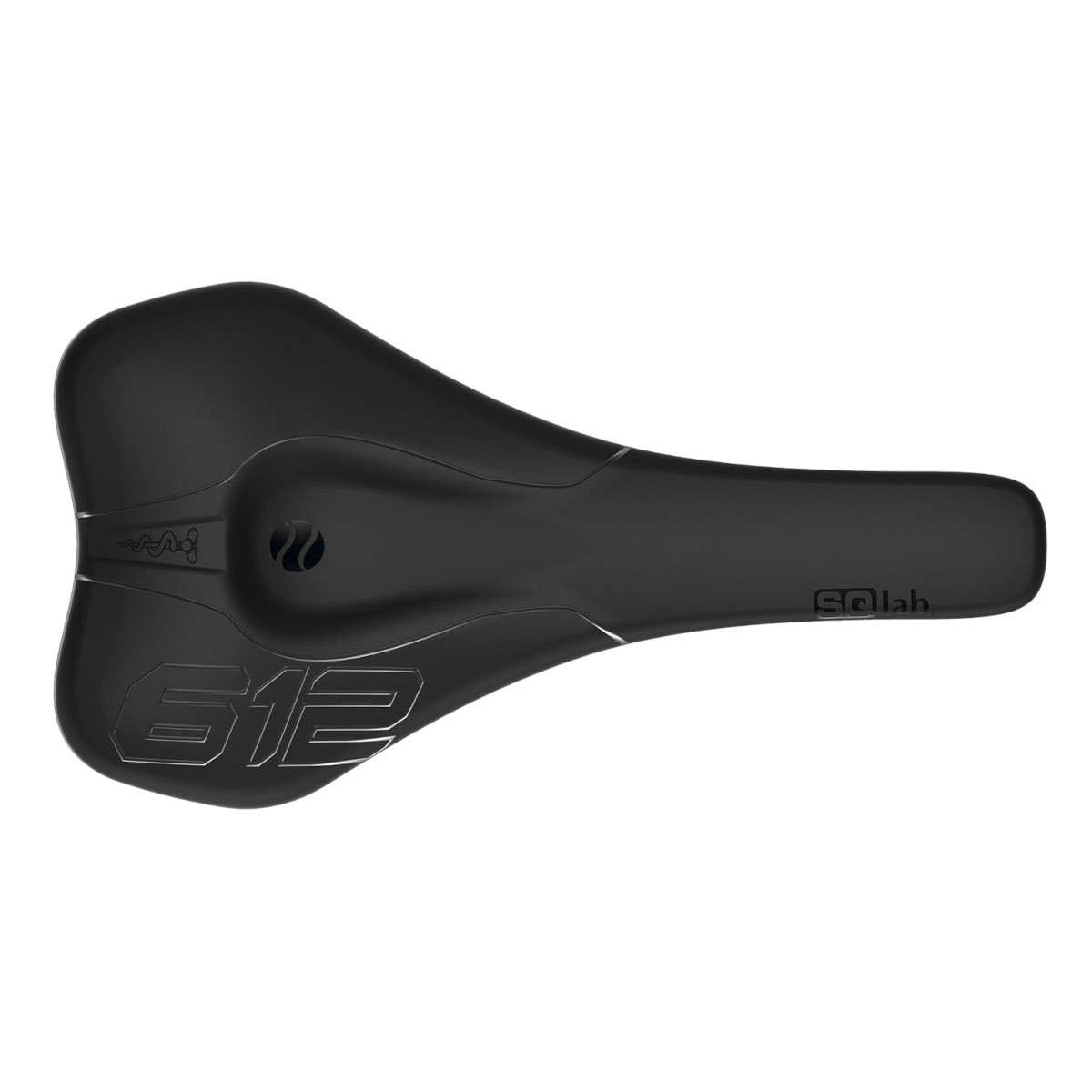 SQlab 612 Ergowave Carbon Saddle - black | BIKE24