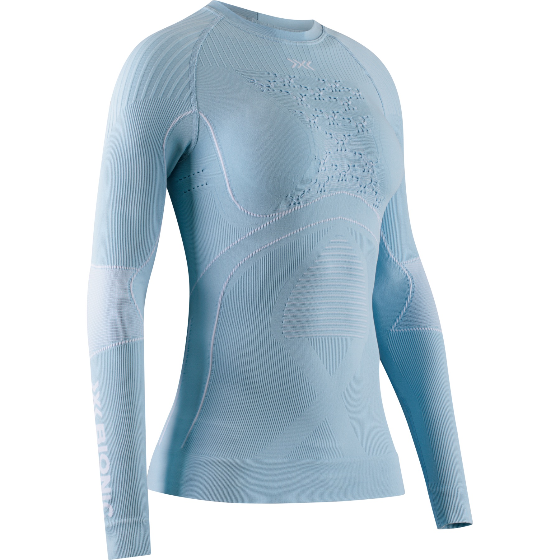 Produktbild von X-Bionic Energy Accumulator 4.0 Langarmunterhemd Damen - ice blue/arctic white