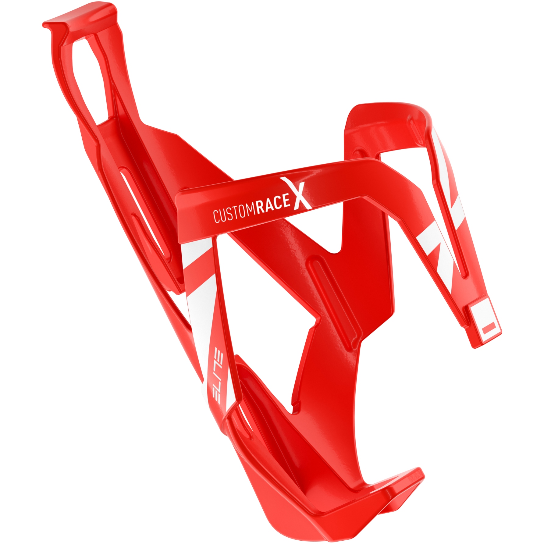 Bild von Elite Custom Race X Flaschenhalter - red/white glossy