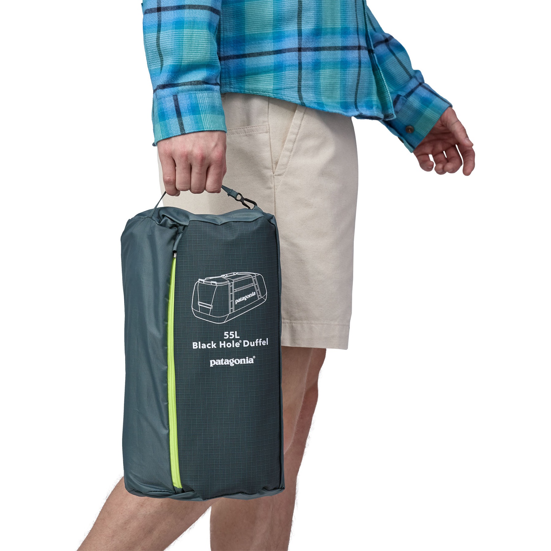 Patagonia Black Hole Duffel Bag 55L - Tidal Teal | BIKE24