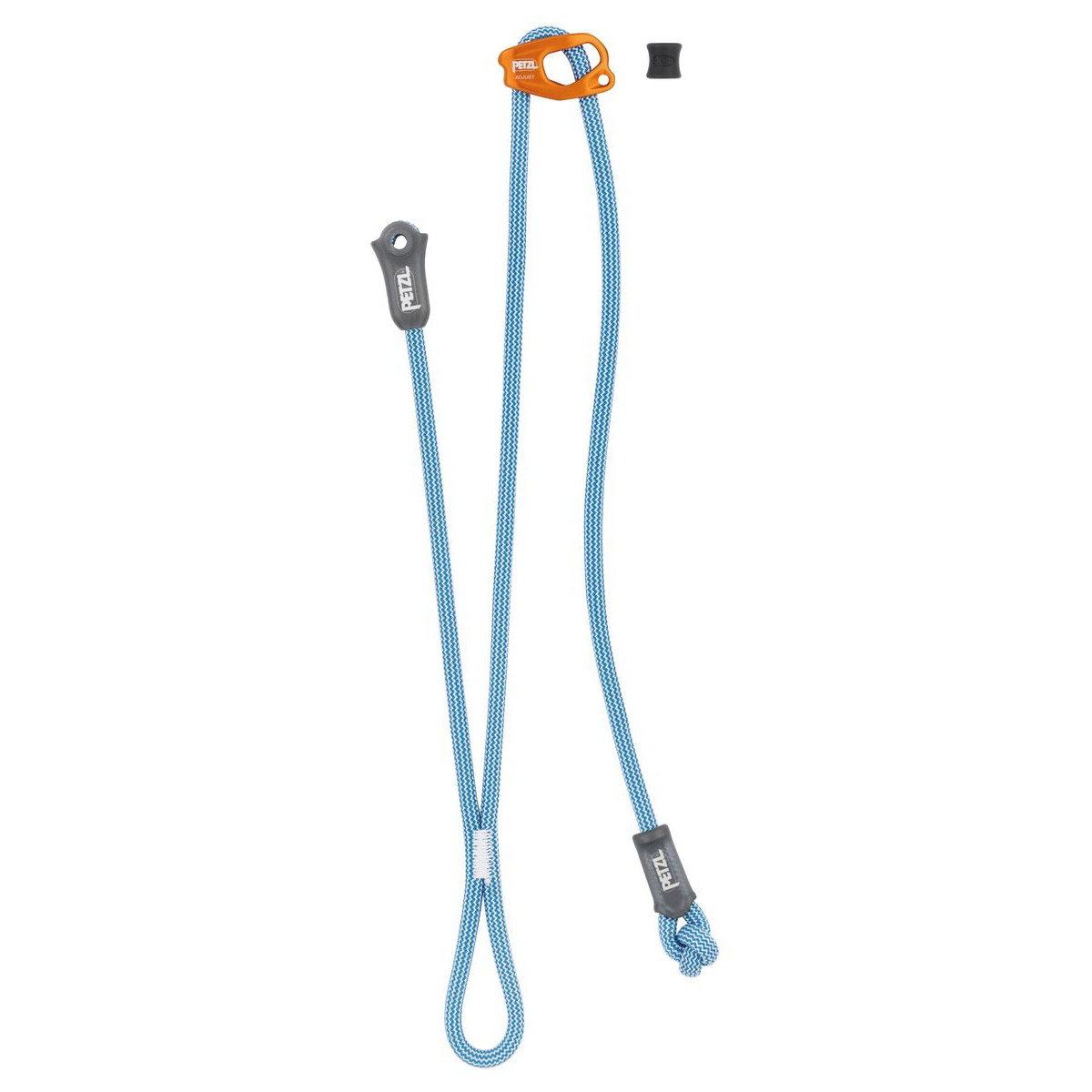 Petzl Dual Connect Adjust Self-belay stand - blue | BIKE24