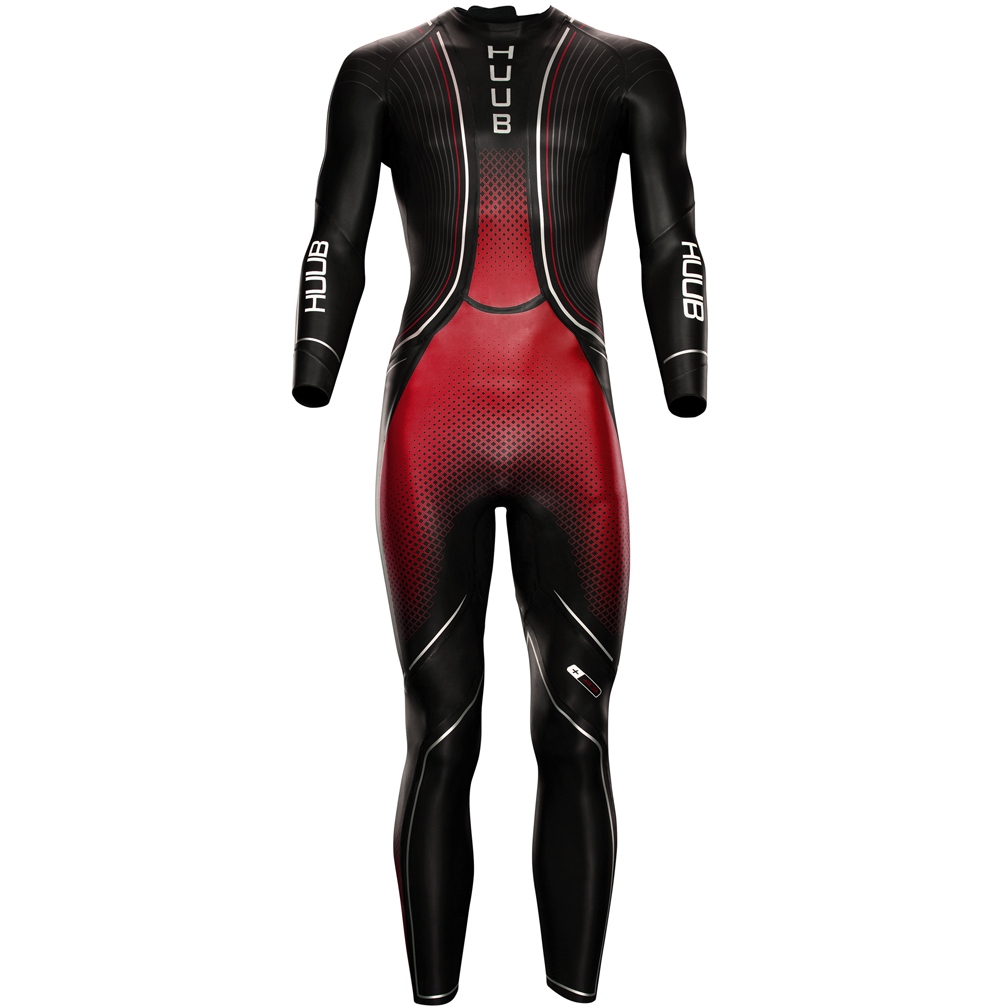 Produktbild von HUUB Design Agilis Ali Red 3.5 Wetsuit - schwarz/rot
