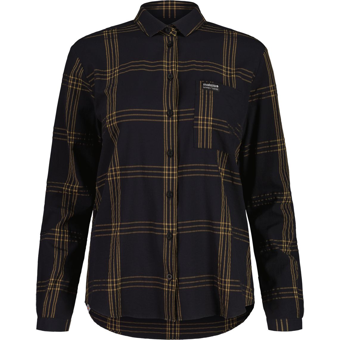 Produktbild von Maloja LiebenerspitzeM. Mountain Shirt Damen - deep black multi 8862