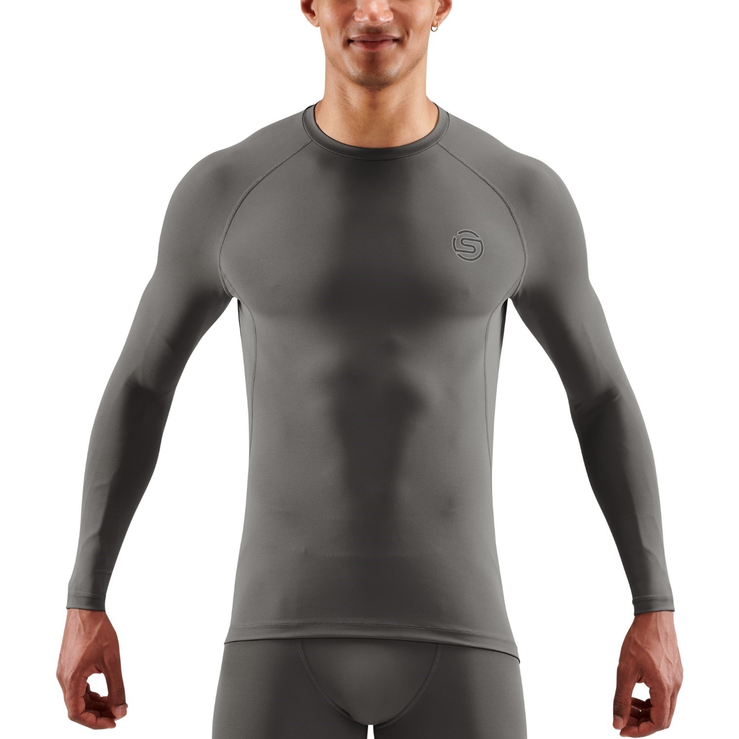 Picture of SKINS 2-Series Long Sleeve Top Men - Charcoal