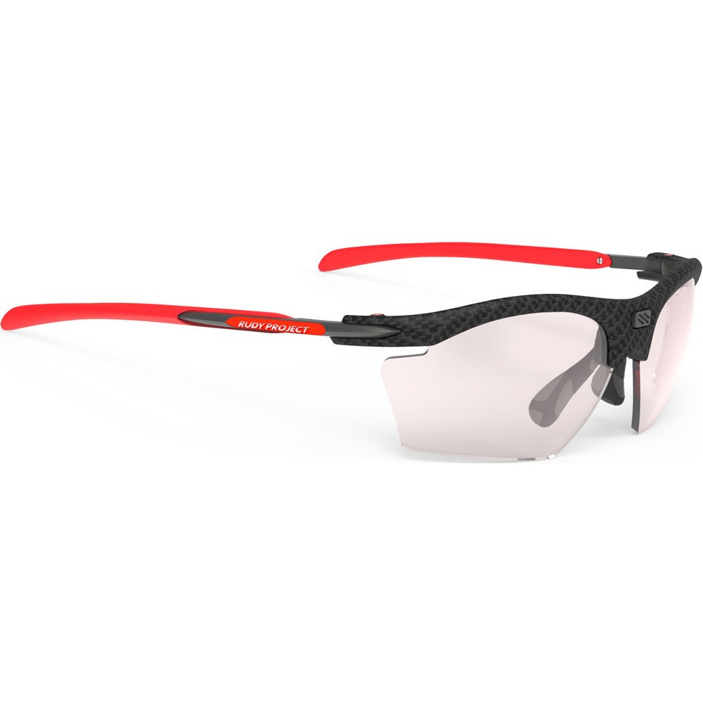 Image of Rudy Project Rydon Slim Glasses - Photochromic Lens - Carbonium/ImpactX 2Laser Red