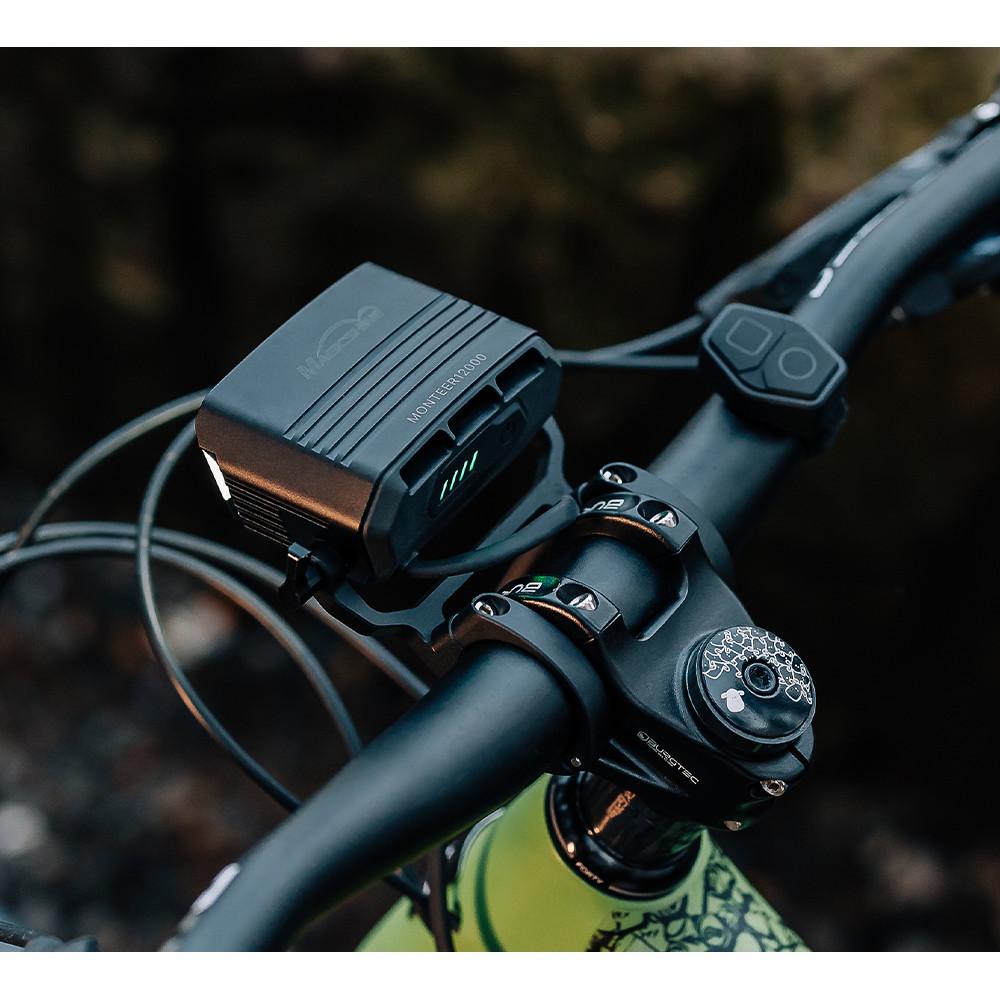 MagicShine MONTEER 12000 LUMIÈRE DE VÉLO DE MONTAGNE Éclairage VTT Noir IPX4
