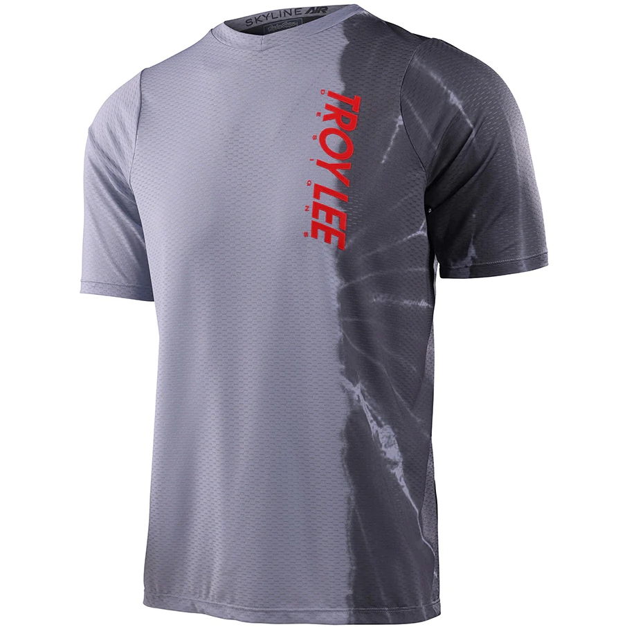 Productfoto van Troy Lee Designs Skyline Air Shirt met Korte Mouwen - Half Dye Cement