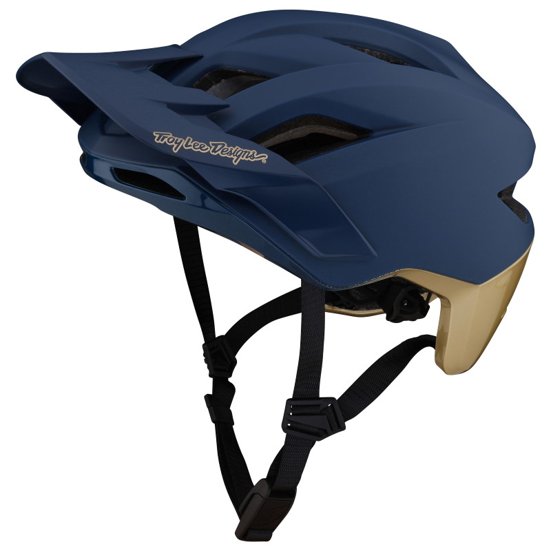 Image of Troy Lee Designs Flowline Se MIPS Bike Helmet - Radian Navy/Titanium