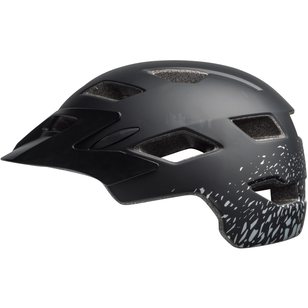 Picture of Bell Sidetrack Youth Helmet - matte black/silver fragments