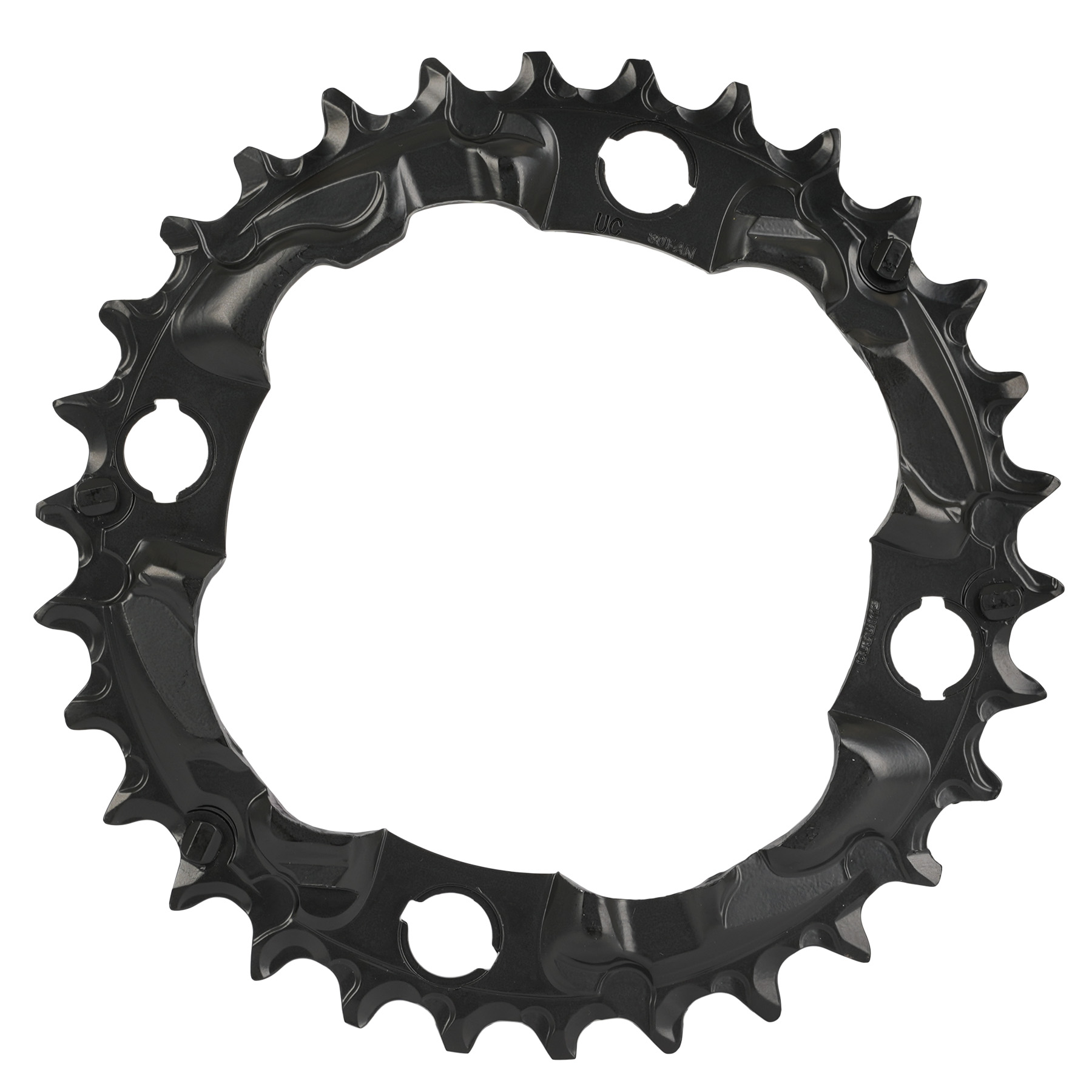 Picture of Shimano Chainring - 3x10-speed | for FC-MT500 Crankset - black