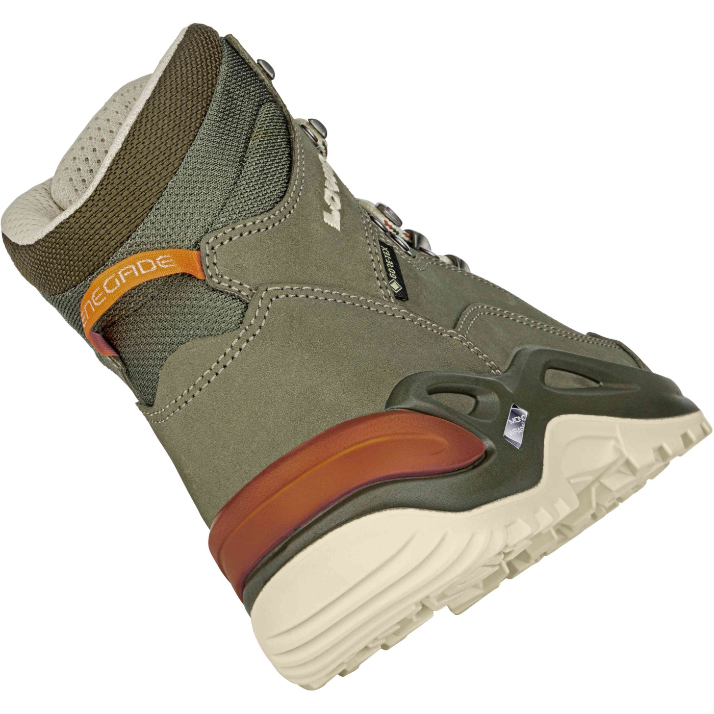 Vermoorden Absoluut een experiment doen LOWA Renegade GTX Mid Women's Mountaineering Shoes - grey green/panna