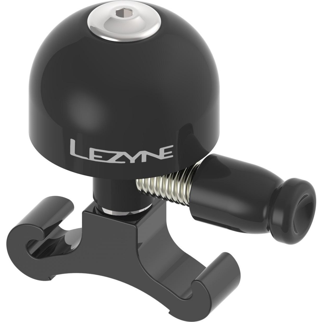 Lezyne Classic Brass Hard Mount - Timbre Bicicleta - negra de latón