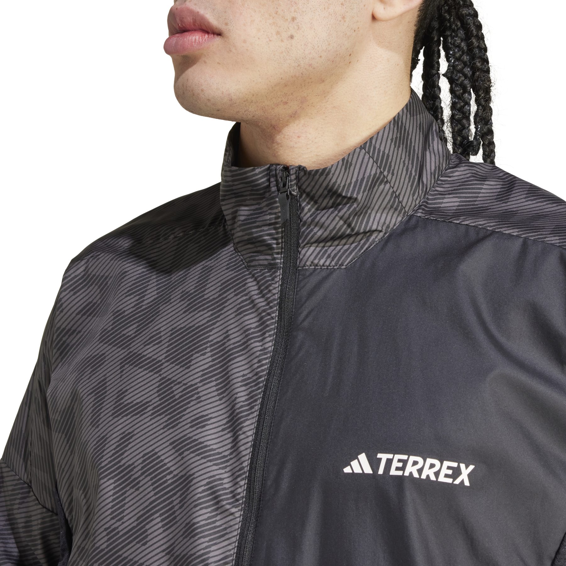 adidas TERREX Trail Running Windjacke Herren charcoal black IN6726 BIKE24