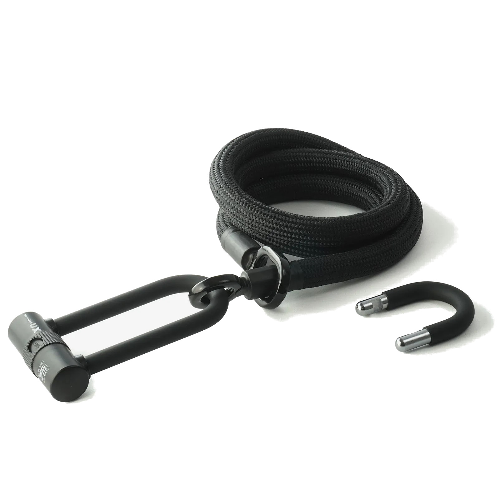 Photo produit de tex–lock Câble Antivol - eyelet incl. U/X-Lock - 160 cm - onyx black