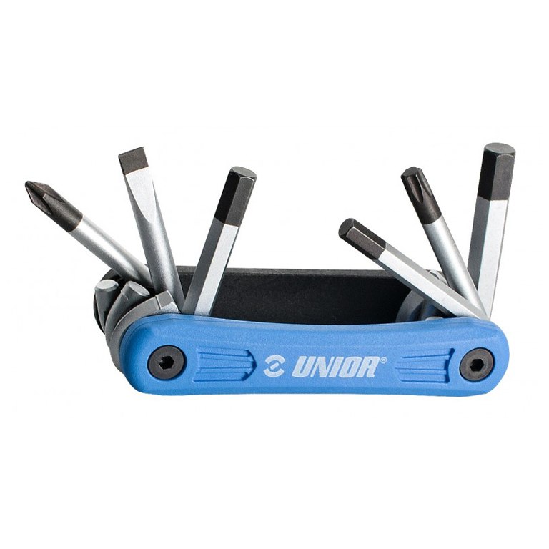 Bild von Unior Bike Tools Multitool EURO6 Miniwerkzeug - 1655EURO6 - blau