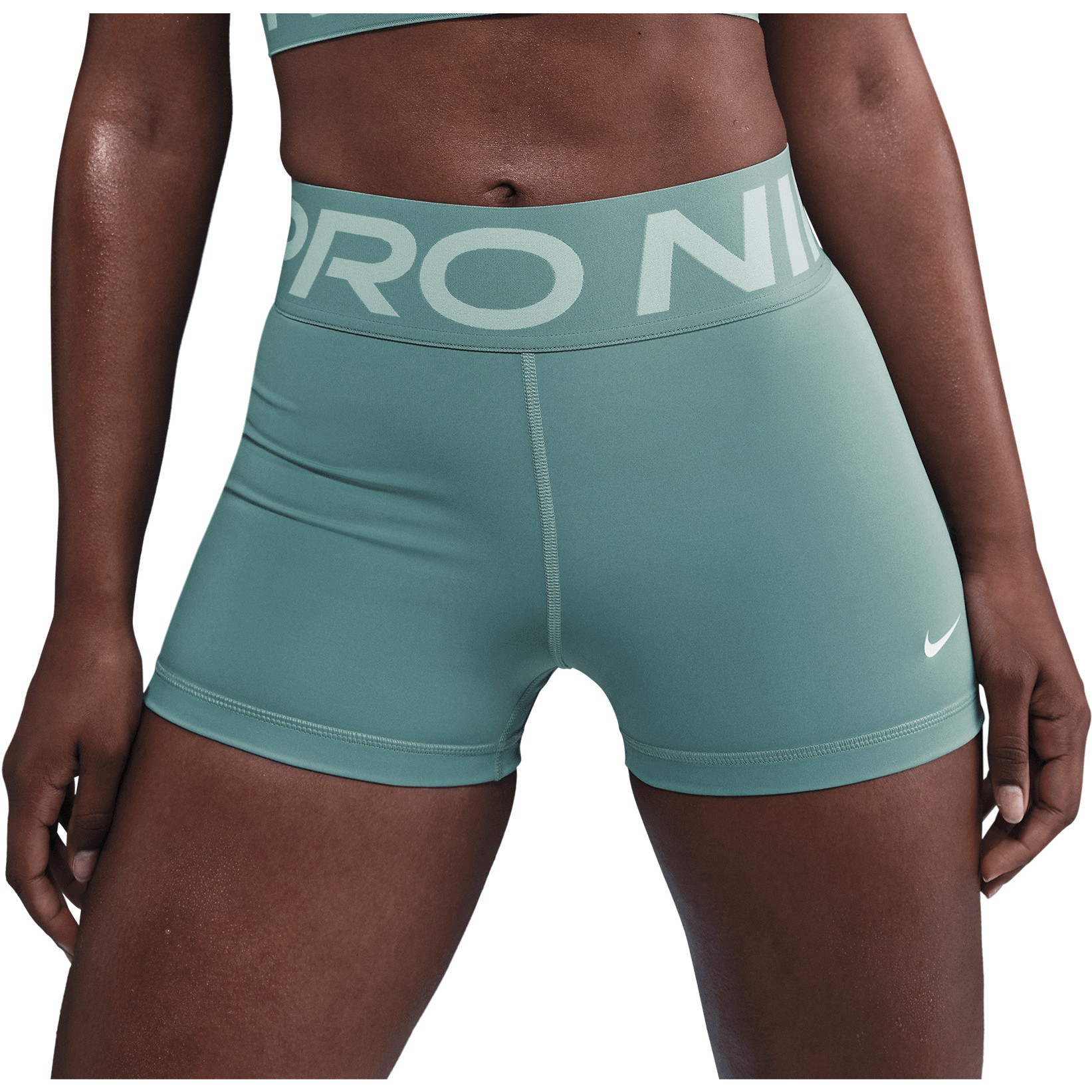 Produktbild von Nike Pro Sculpt 3&quot; Shorts Damen - cannon/white FV7033-017