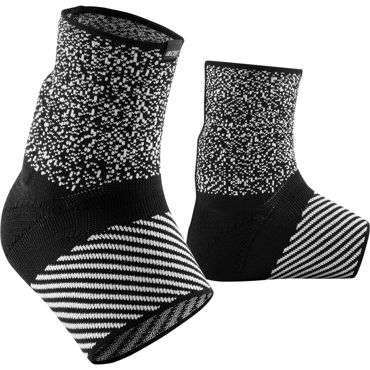 Picture of CEP Max Support Compression Achilles Sleeve - black/white