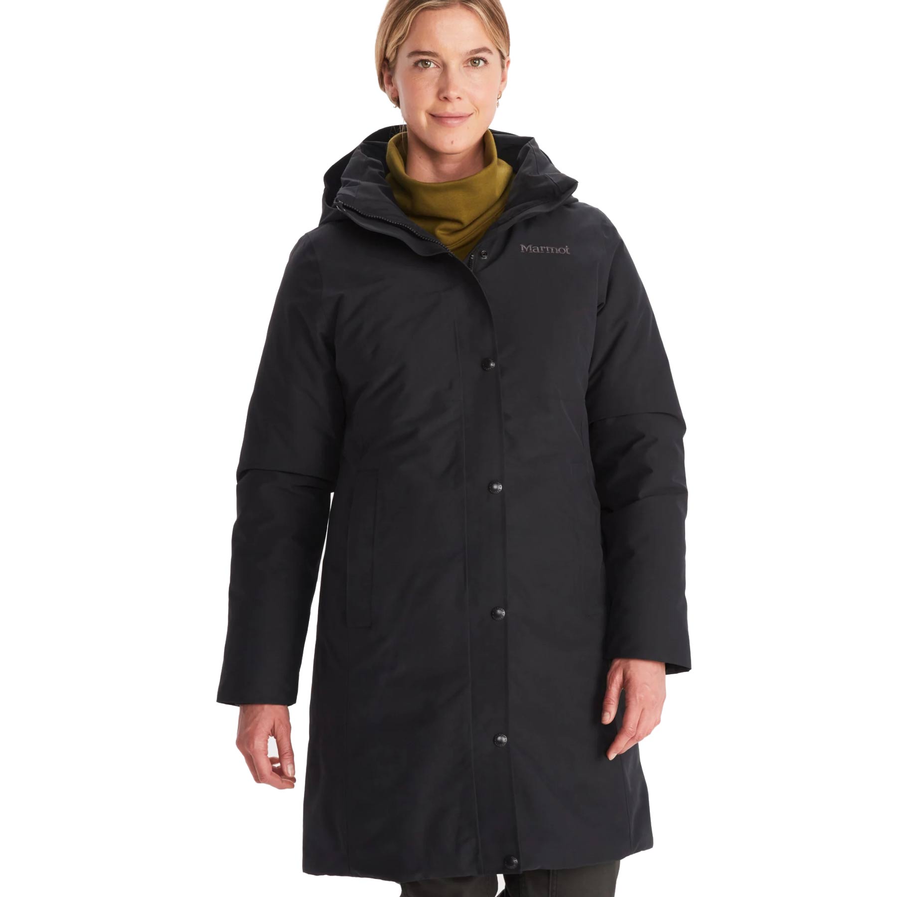 Image of Marmot Women Chelsea Coat - black