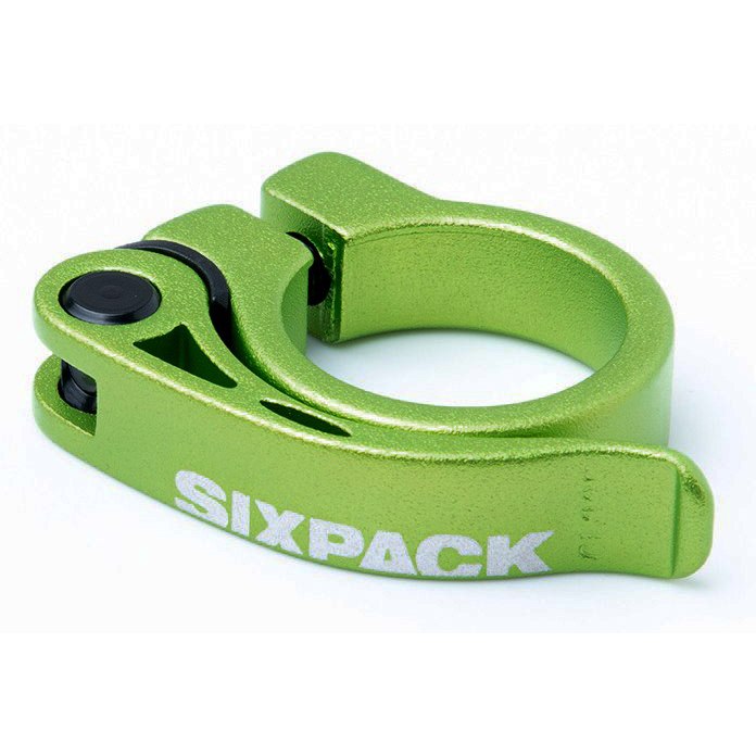Image of Sixpack Menace Seatclamp - electric green