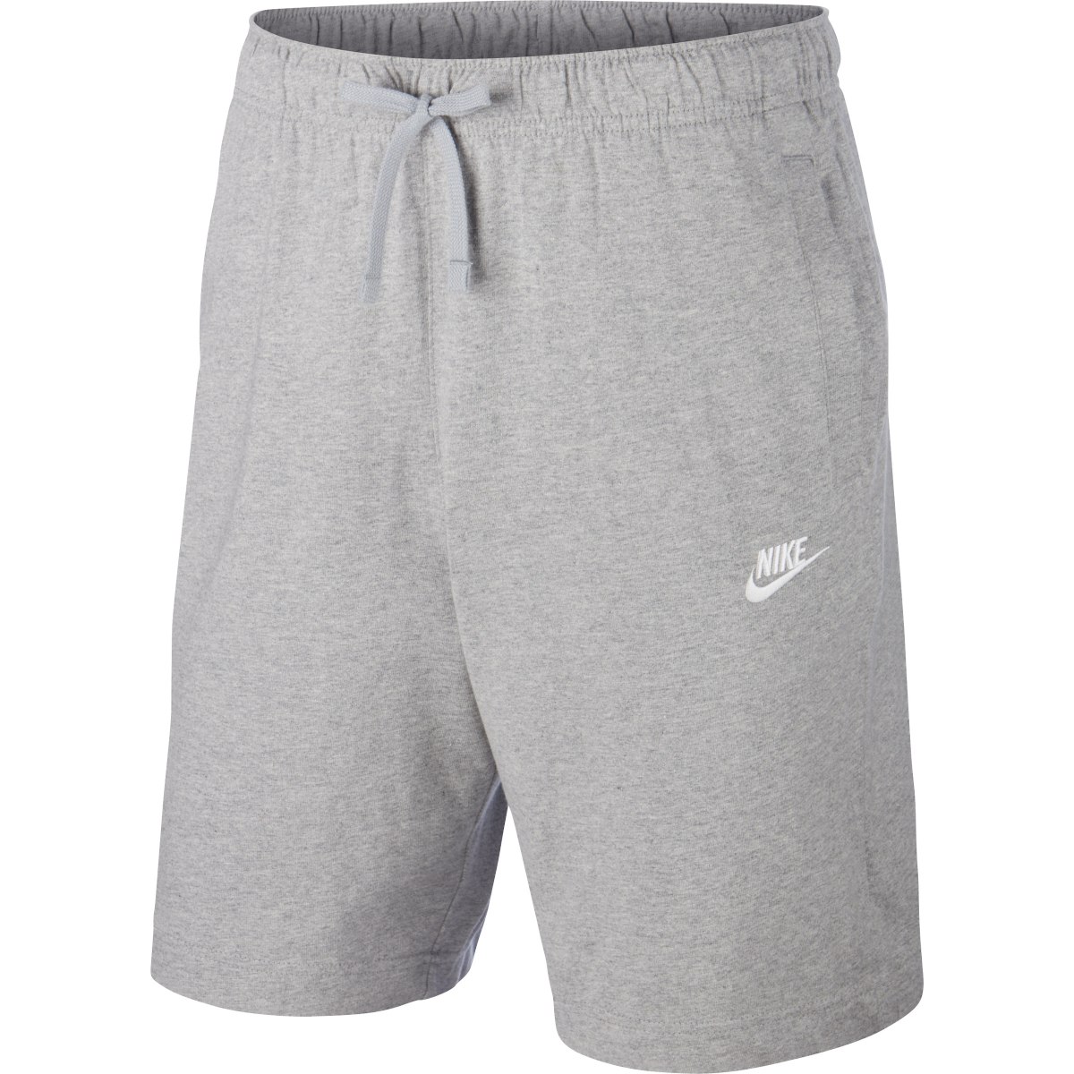 Produktbild von Nike Sportswear Club Herrenshorts - dark grey heather/white BV2772-063