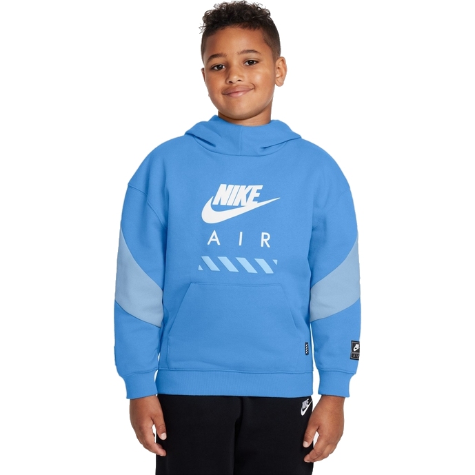 Produktbild von Nike Air Fleece Hoodie Kinder - university blue/psychic blue/white HF8812-412