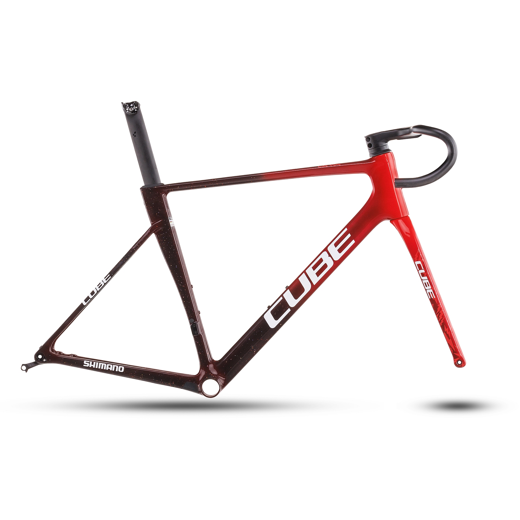 Productfoto van CUBE LITENING AIR C:68X - Carbon Racefiets Frameset - TEAM REPLICA - 2025
