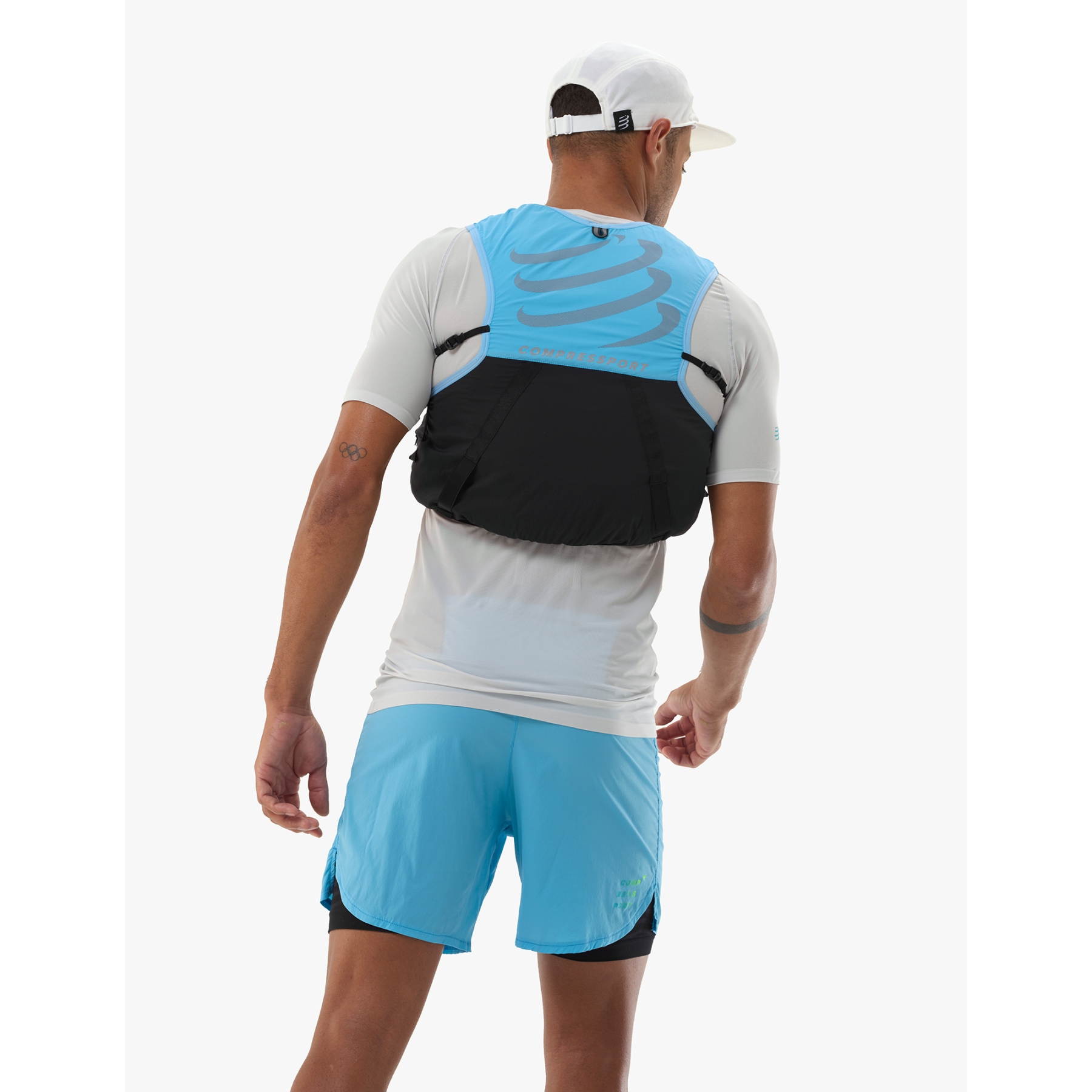 Compressport UltRun Evo Pack 10L Hydration Backpack - norse blue