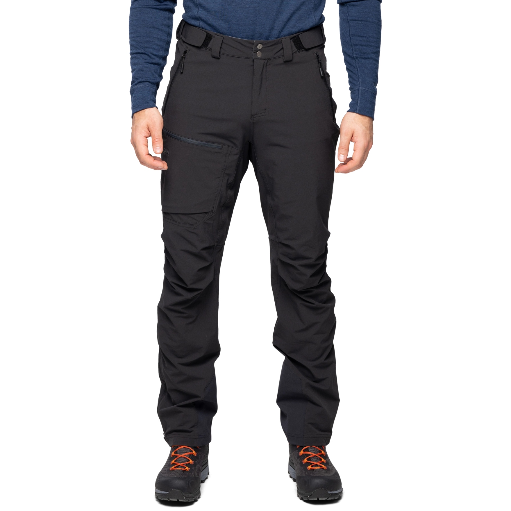Kuva tuotteesta Bergans Breheimen Softshell Pants Men - black/solid charcoal 2379