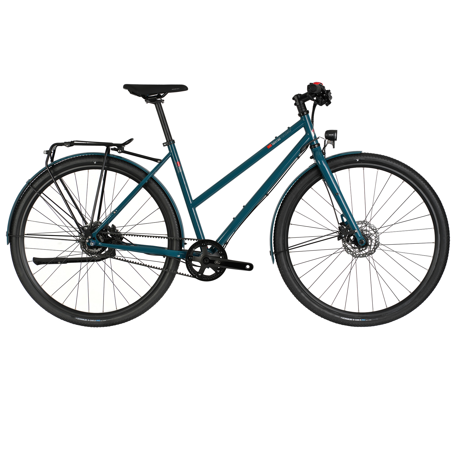 Photo produit de vsf fahrradmanufaktur VTC pour Femmes - T-500 Limited Edition - 2025 - petrol glossy